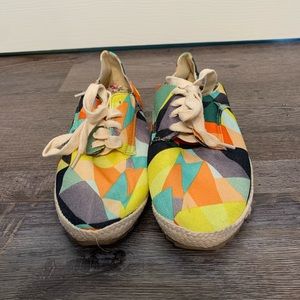 Colorblock Espadrille Sneakers